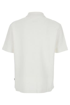 White cotton piqué polo shirt JIL SANDER | J61GL0002J20336100